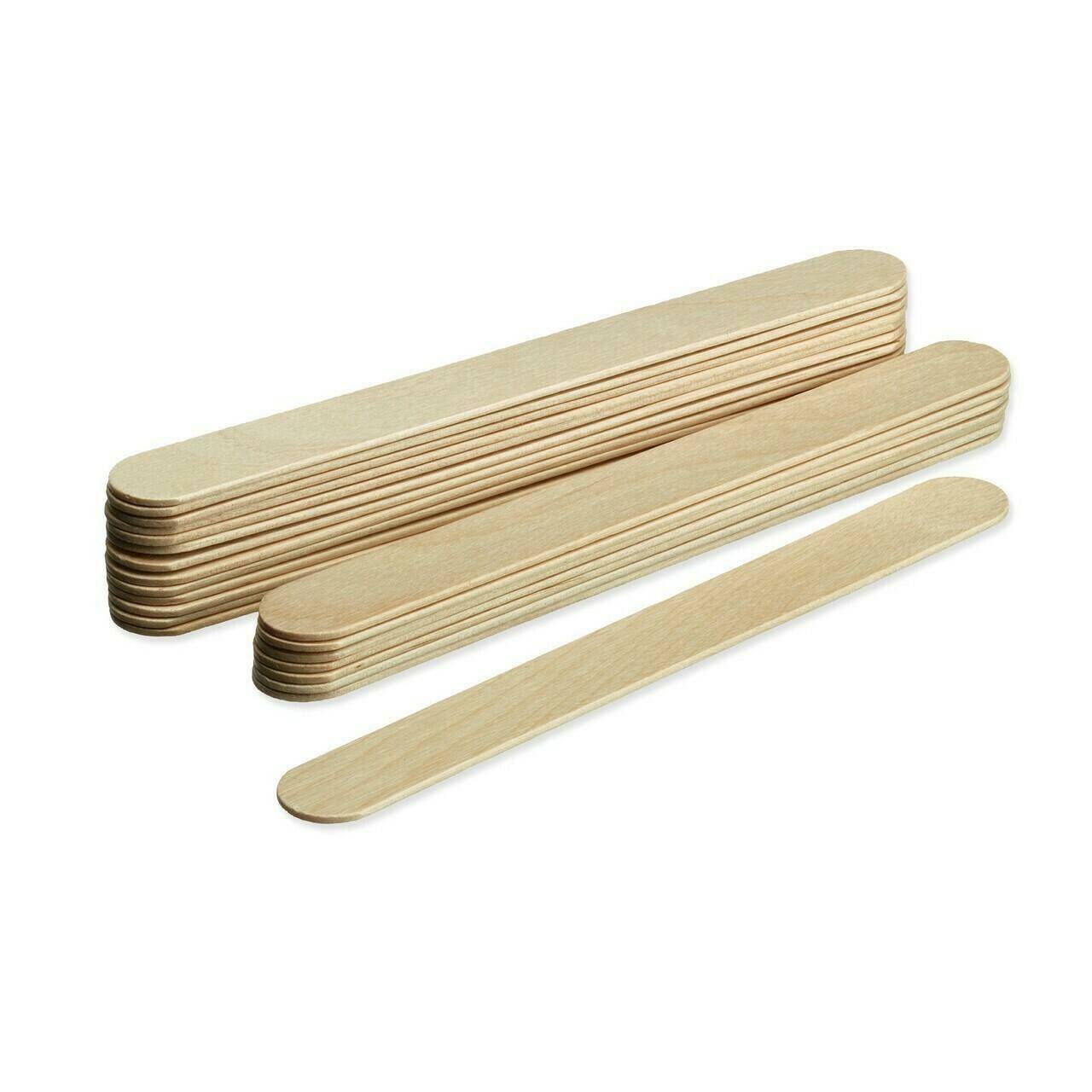 Disposable Wooden Spatulas Box of 100