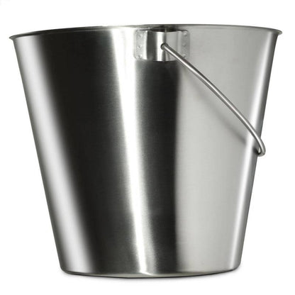 Teqler 10 Litre Stainless Steel Bucket - UKMEDI