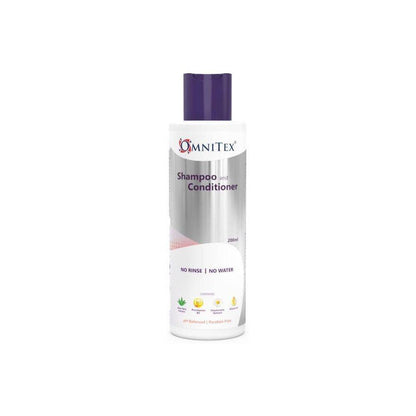 Omnitex 250ml Rinse Free Shampoo & Conditioner