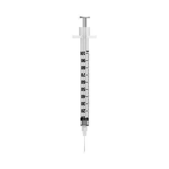 1ml 0.5 inch 29g BD Microfine Syringe and Needle u100 324827 UKMEDI.CO.UK