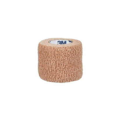 3M Coban Self-Adherent Bandage - Flesh - 5cm x 4.5m - UKMEDI