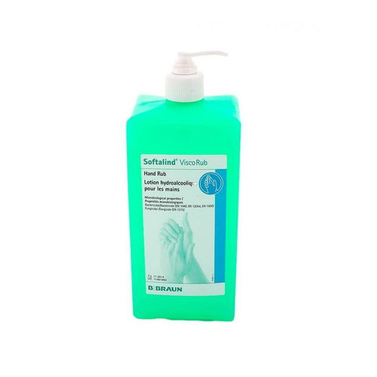 Softalind ViscoRub 1000ML Hand Disinfectant Bottle - UKMEDI