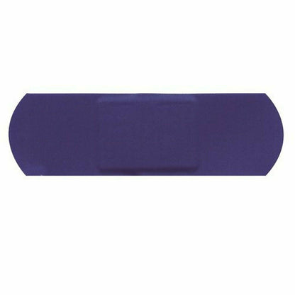 Sterochef Blue Detectable Plasters 7.5cm x 2cm x 100 5608R/PH UKMEDI.CO.UK