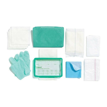 Dressit Community Aseptic Dressing Pack Medium - Large Gloves 908650 UKMEDI.CO.UK