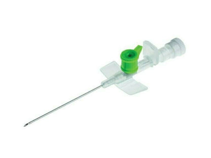 18g 45mm Green BD Venflon IV Winged Cannula with Injection Port 391453 UKMEDI.CO.UK