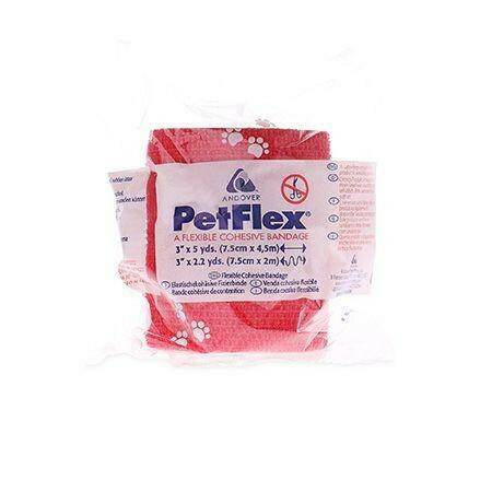 Petflex Bandage Red 7.5cm 50525219 UKMEDI.CO.UK