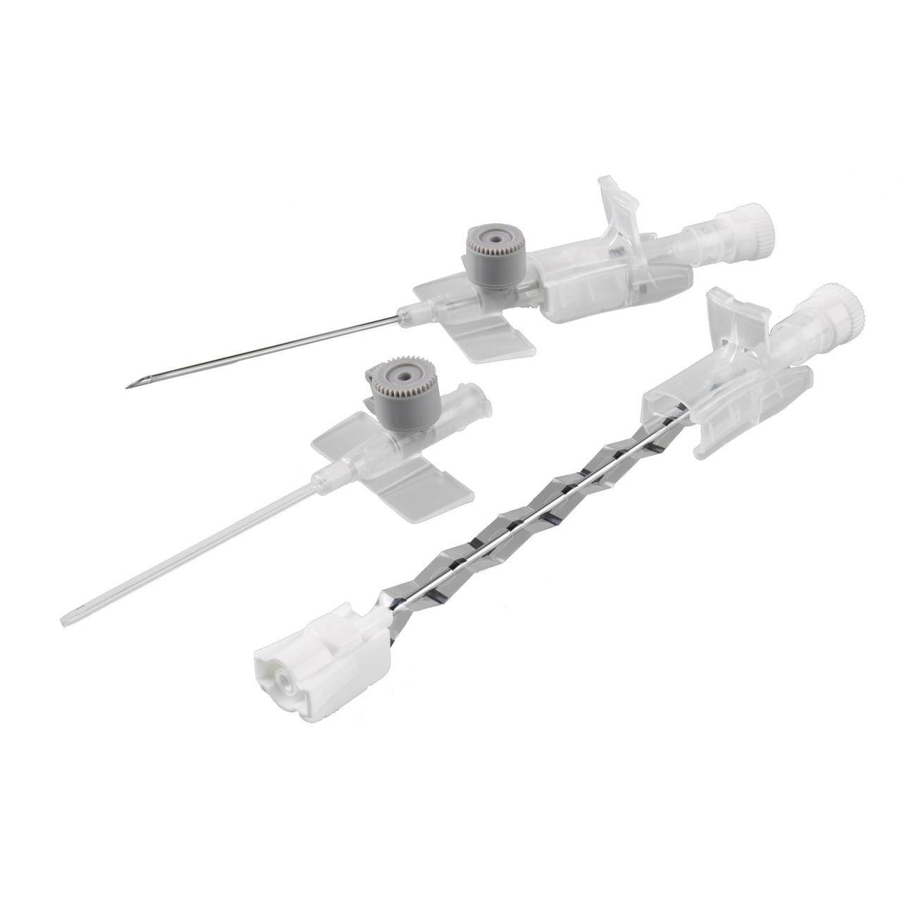 16g 45mm Grey BD Venflon Pro Safety Cannula with Injection Port 393229 UKMEDI.CO.UK