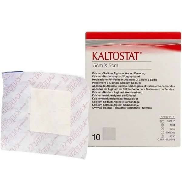 Kaltostat Alginate Dressing 5cm x 5cm - UKMEDI