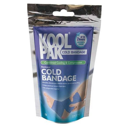 Koolpak Elasticated Cold Wrap - 7.5cm x 4.5m