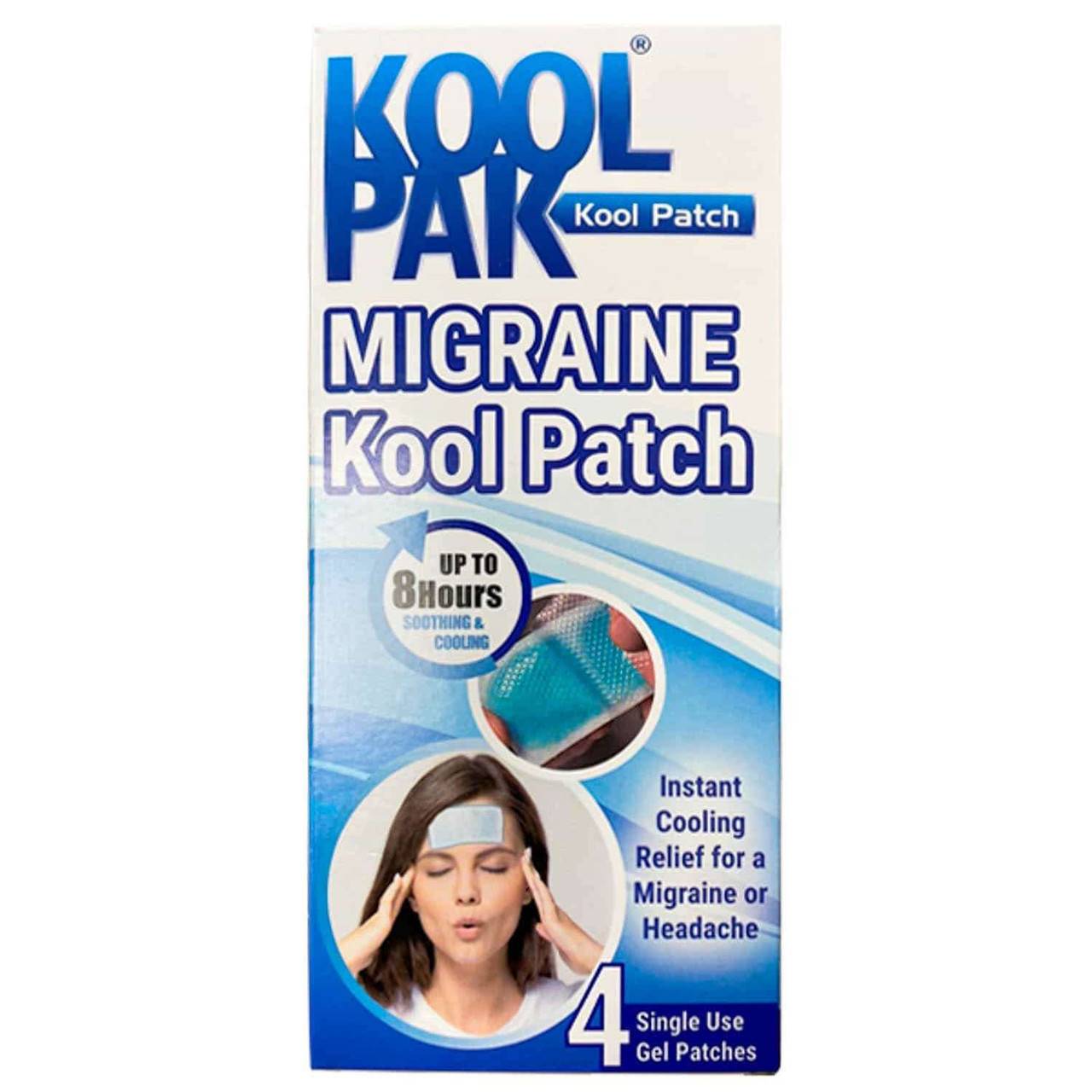 Koolpak Migraine Cooling Patch 4 Pack