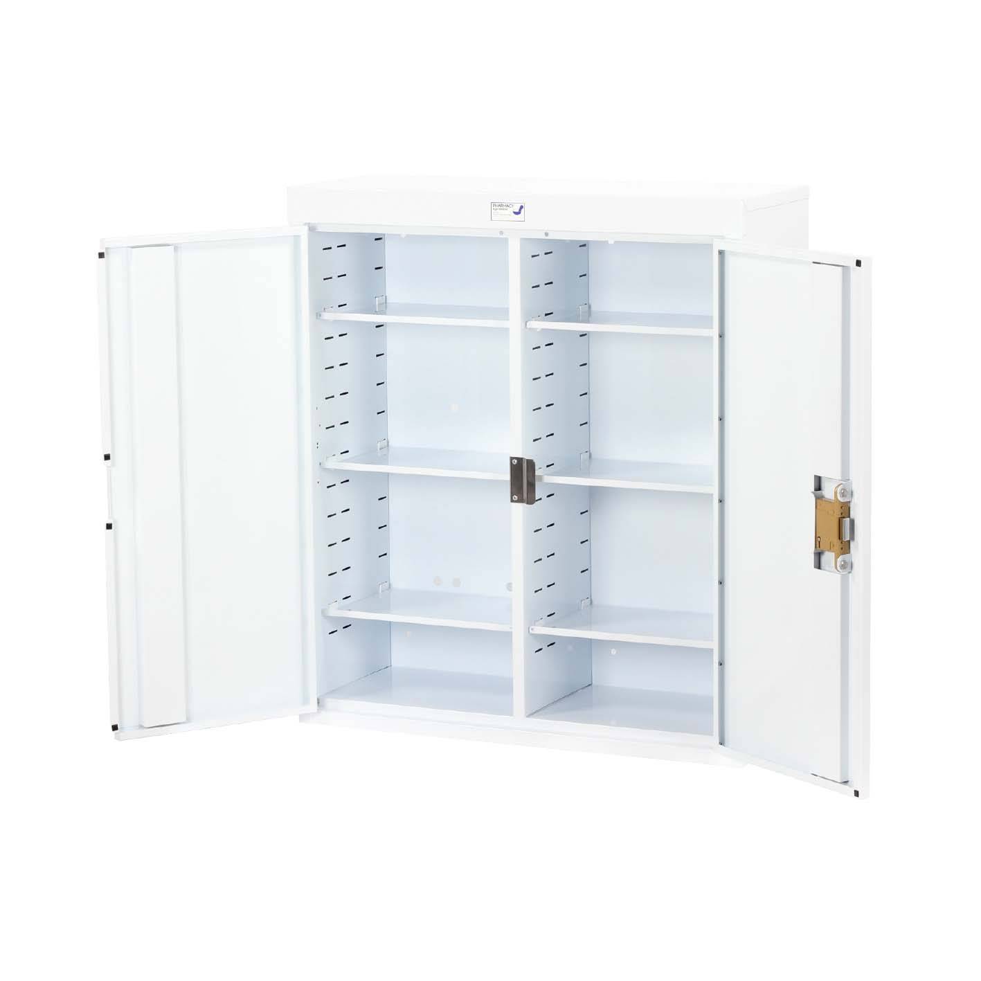 100cm Pharmacy Cabinet with Deep Shelves