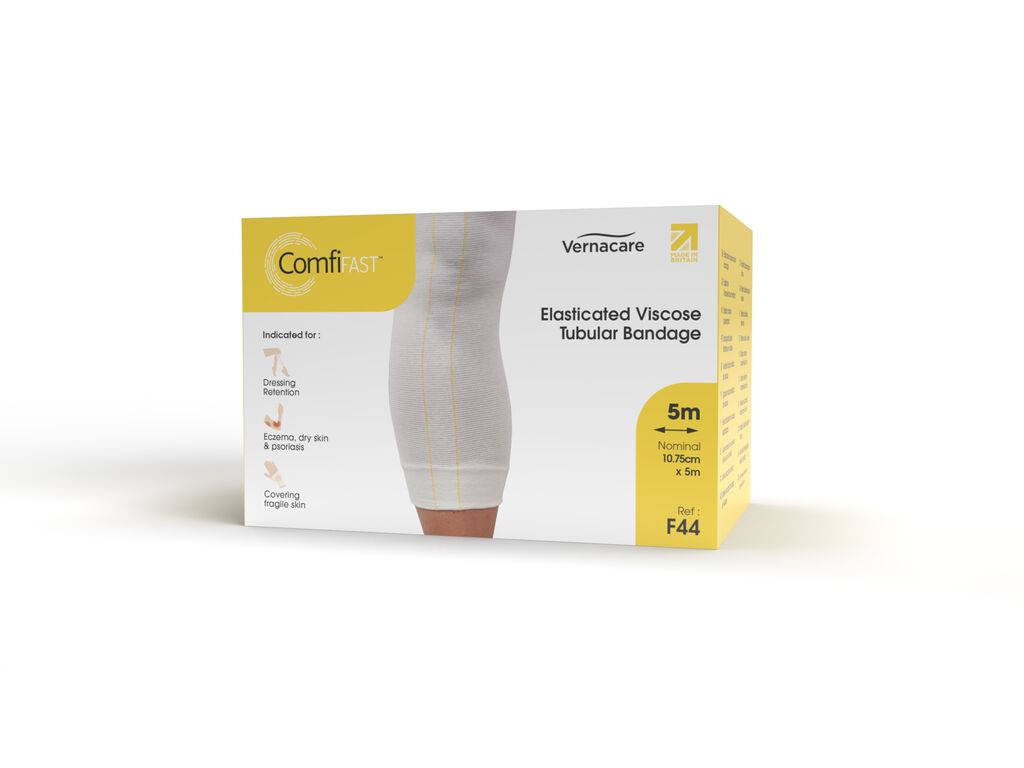 ComfiFast One Way Stretch Tubular Bandage Yellow 10.75cm x 5m