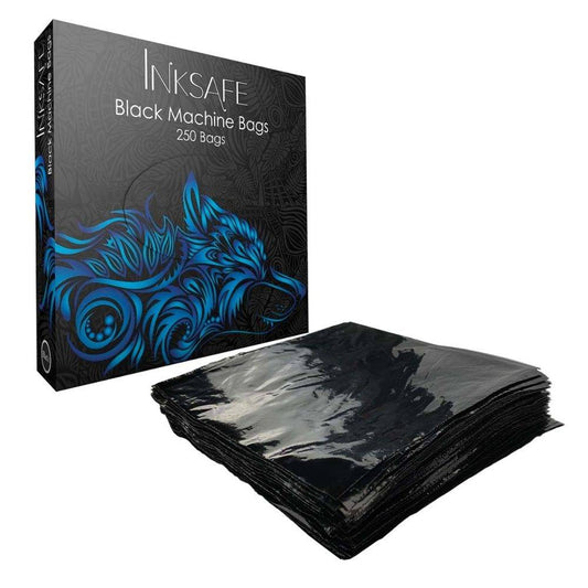 INKSAFE Black Machine Bags, Box of 250 - UKMEDI