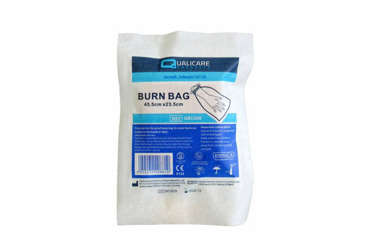 Burn Bag - Sterile Bag to Cover Burns to Hands or Feet - UKMEDI