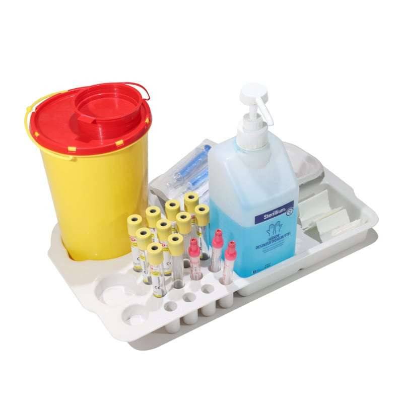 Teqler - Blood Collection Tray white - 142760weiss UKMEDI.CO.UK UK Medical Supplies