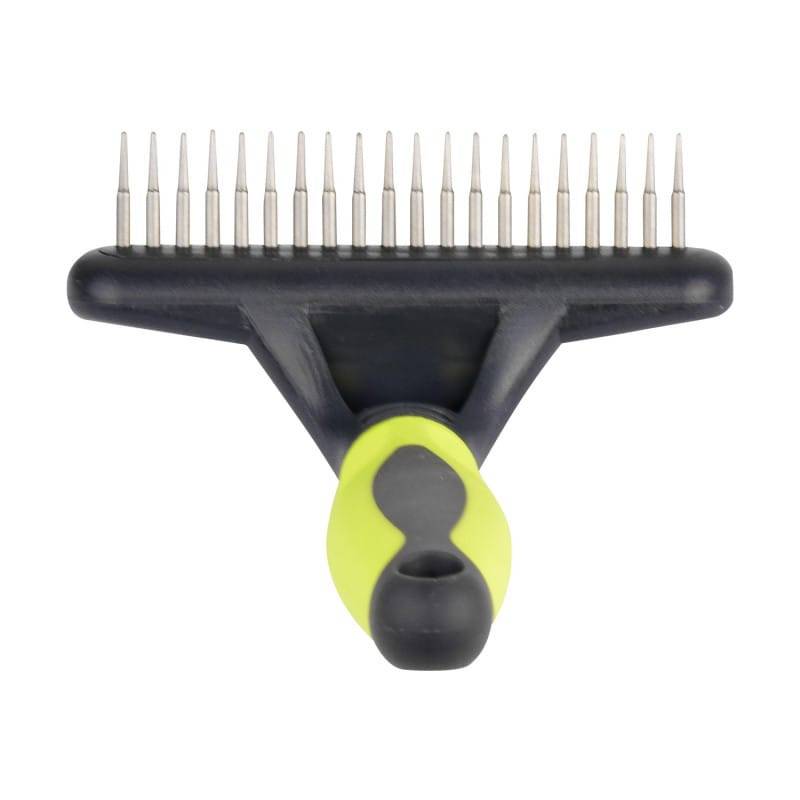 Curry Comb with rotating teeth