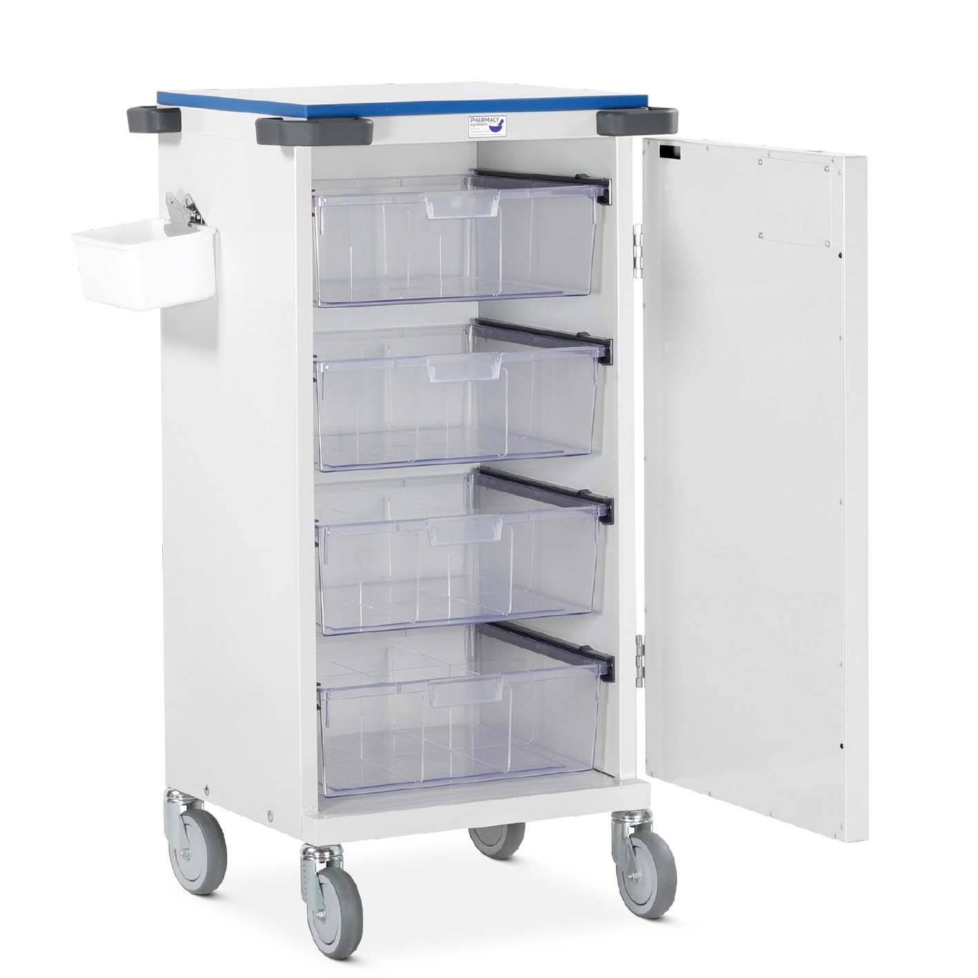 116cm Unit Dosage Single Door Trolley