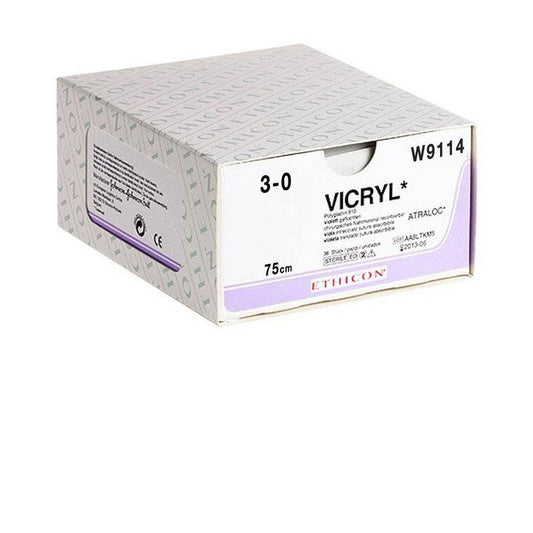75cm Ethicon Vicryl Violet Suture - UKMEDI